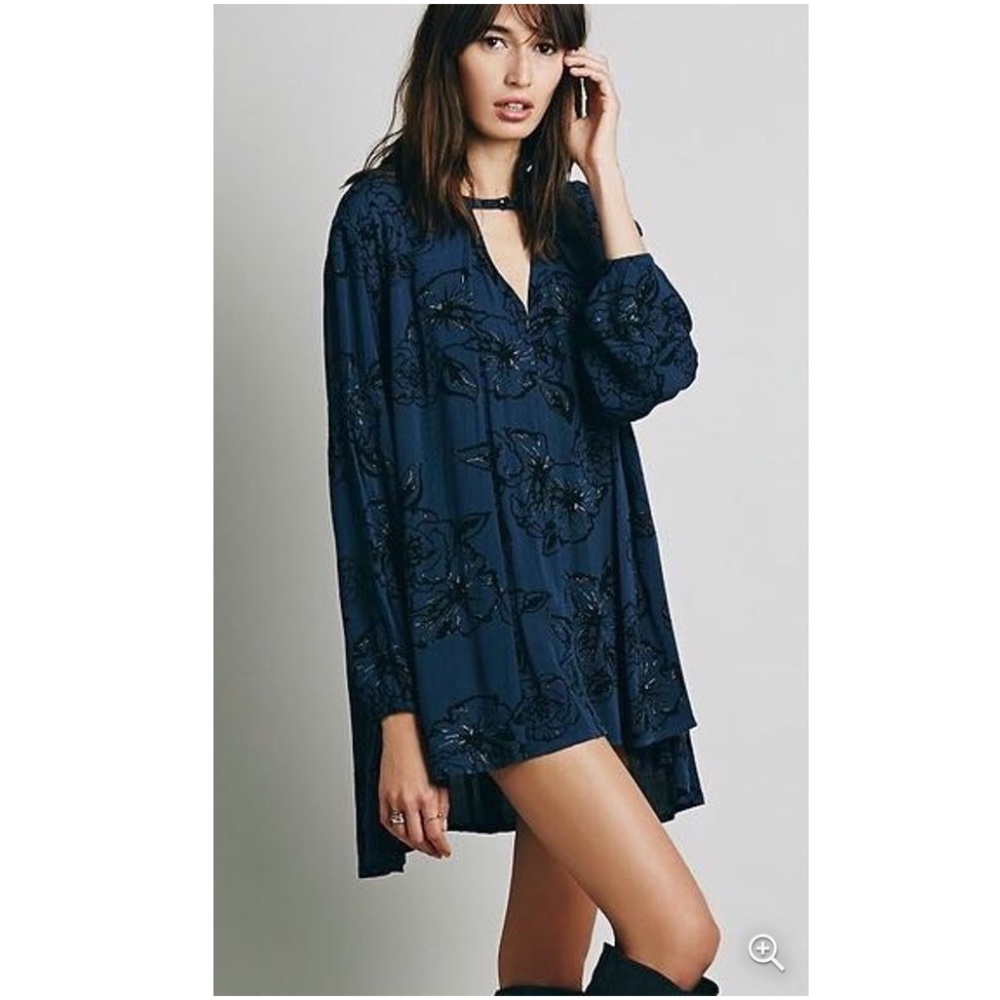 Free People Tree Swing Tunic Dress